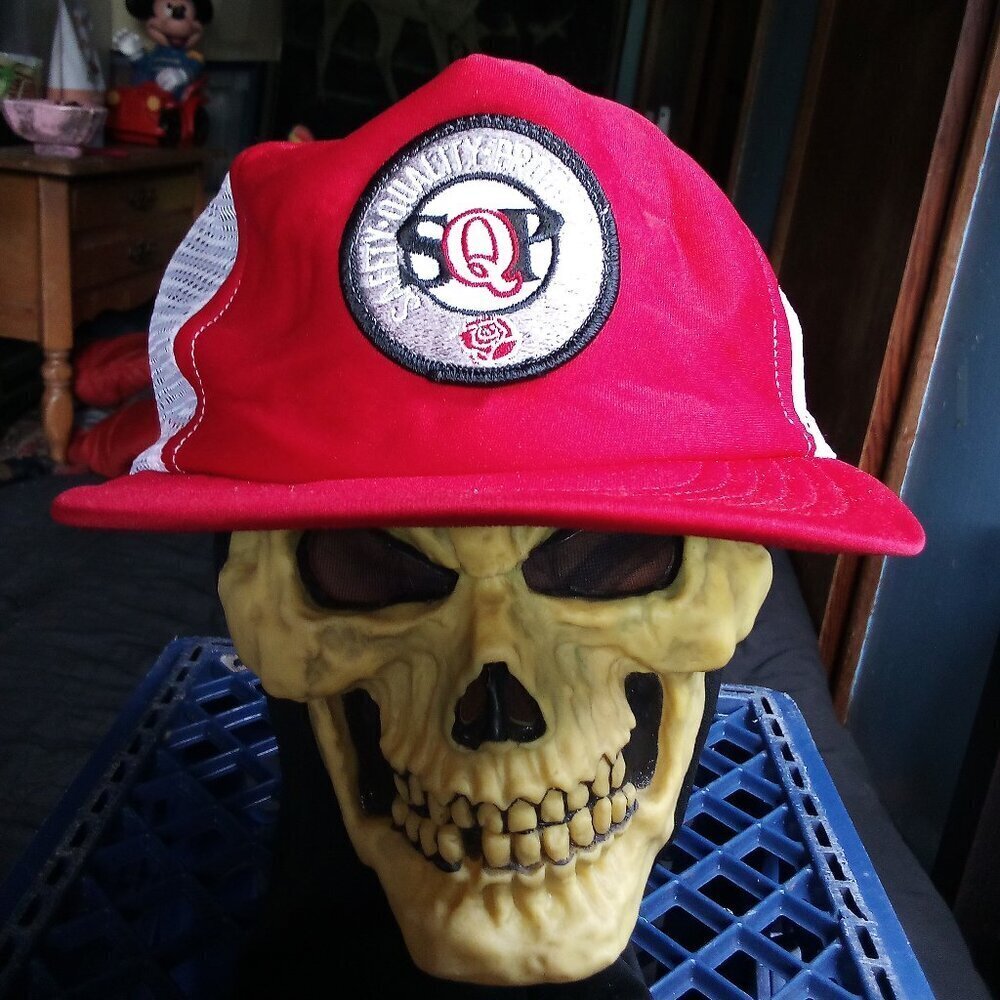 Deadstock Vintage Safety Quality Productivity Patch Snap Trucker Hat Cap
